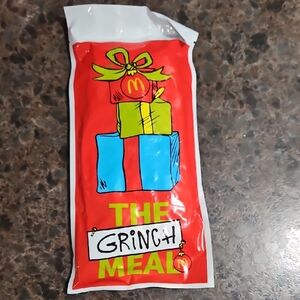 McDonald's Festive Grinch Meal Socks UNOPENED